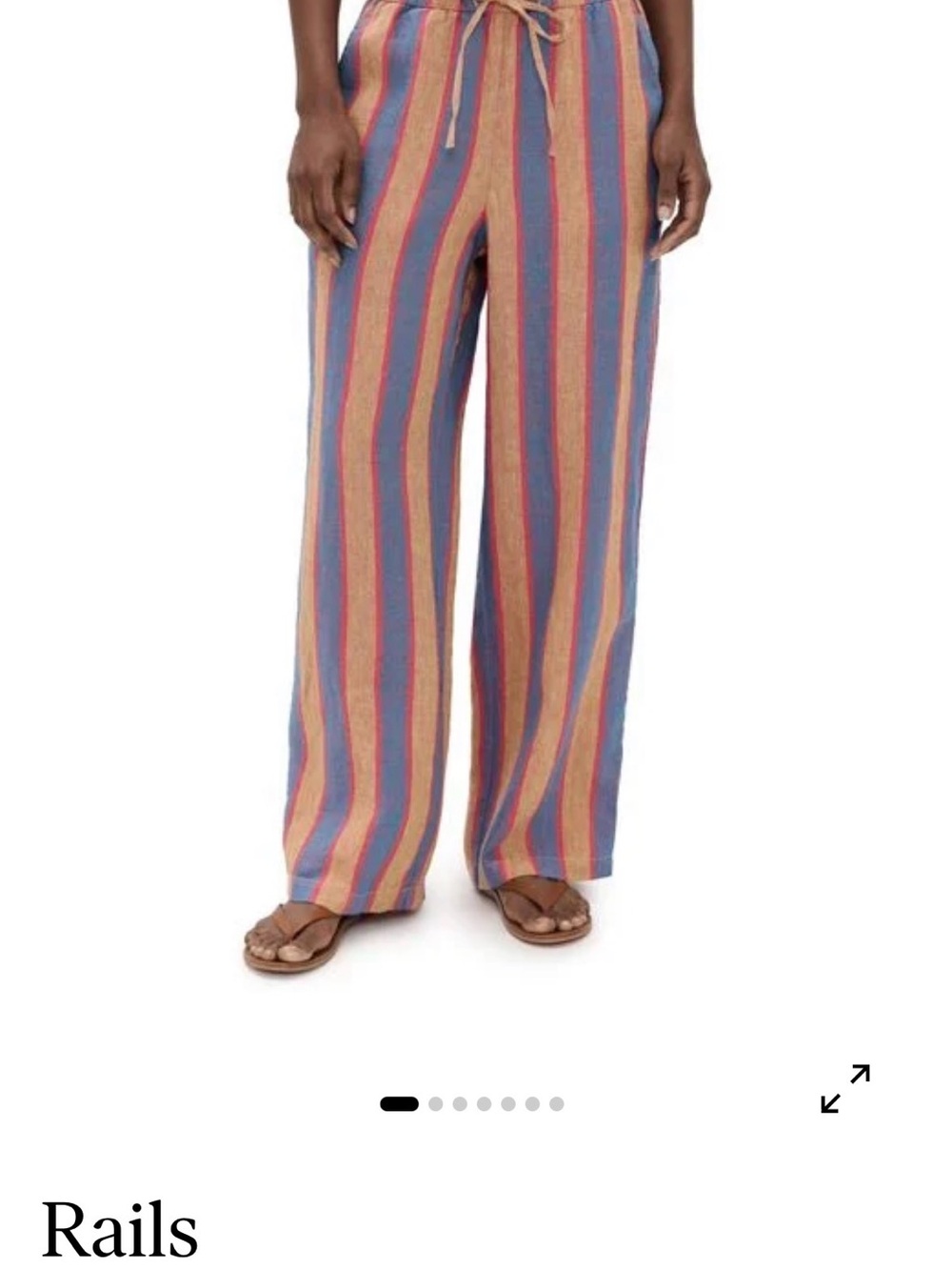 Rails Emmie Multicolor Vertical Stripe Pants